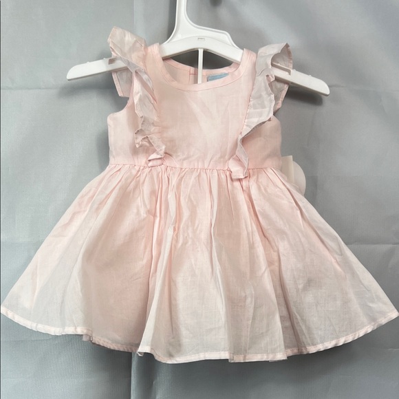 Edgehill Collection Other - Edgehill Collection Pink cotton dress and diaper cover set size 3 months NWT